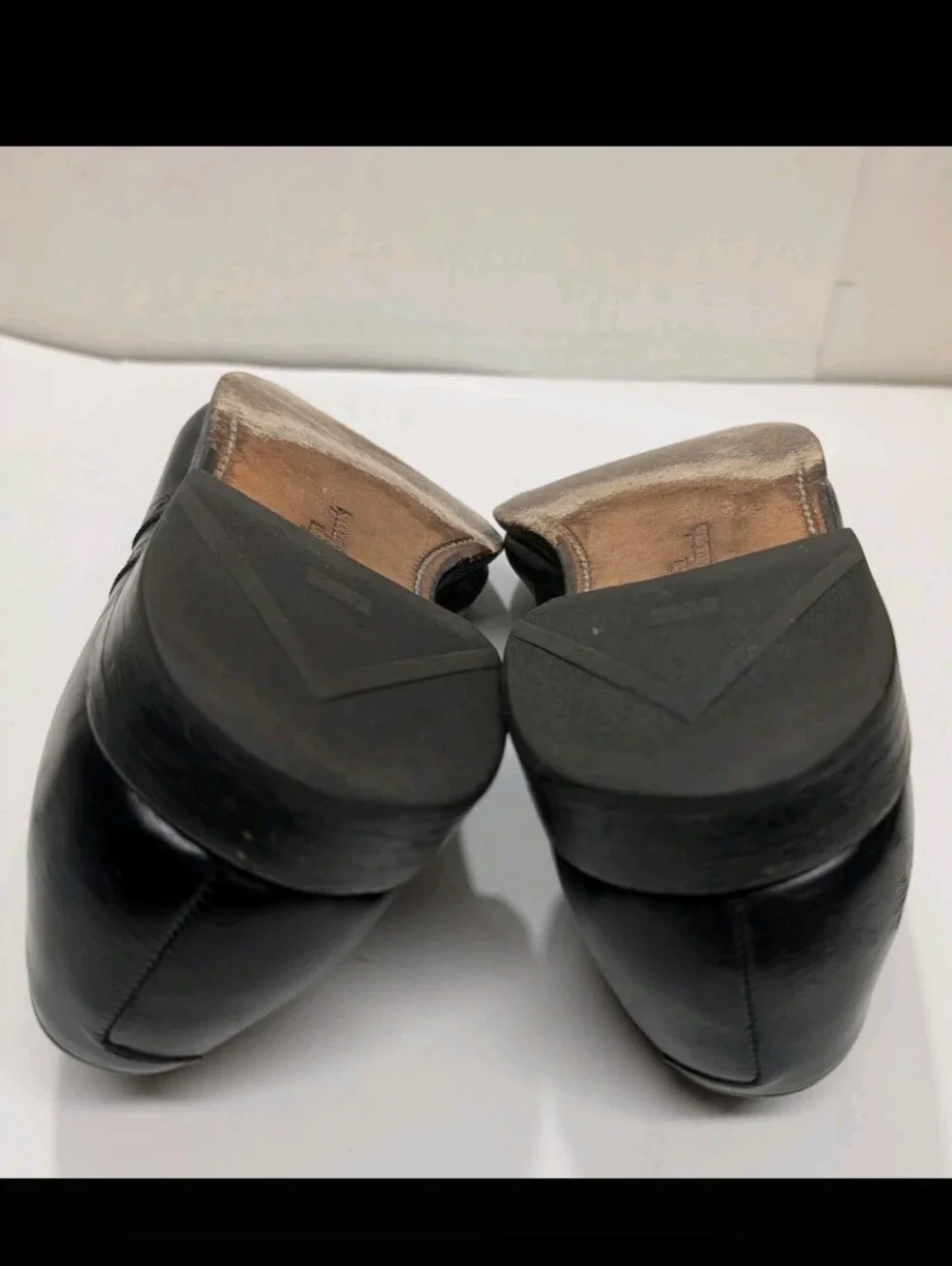 Allen Edmonds Chester Black Wingtip Oxfords 10 E Old Money Preppy